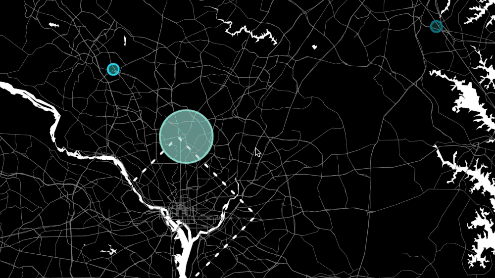 Data visualization animation