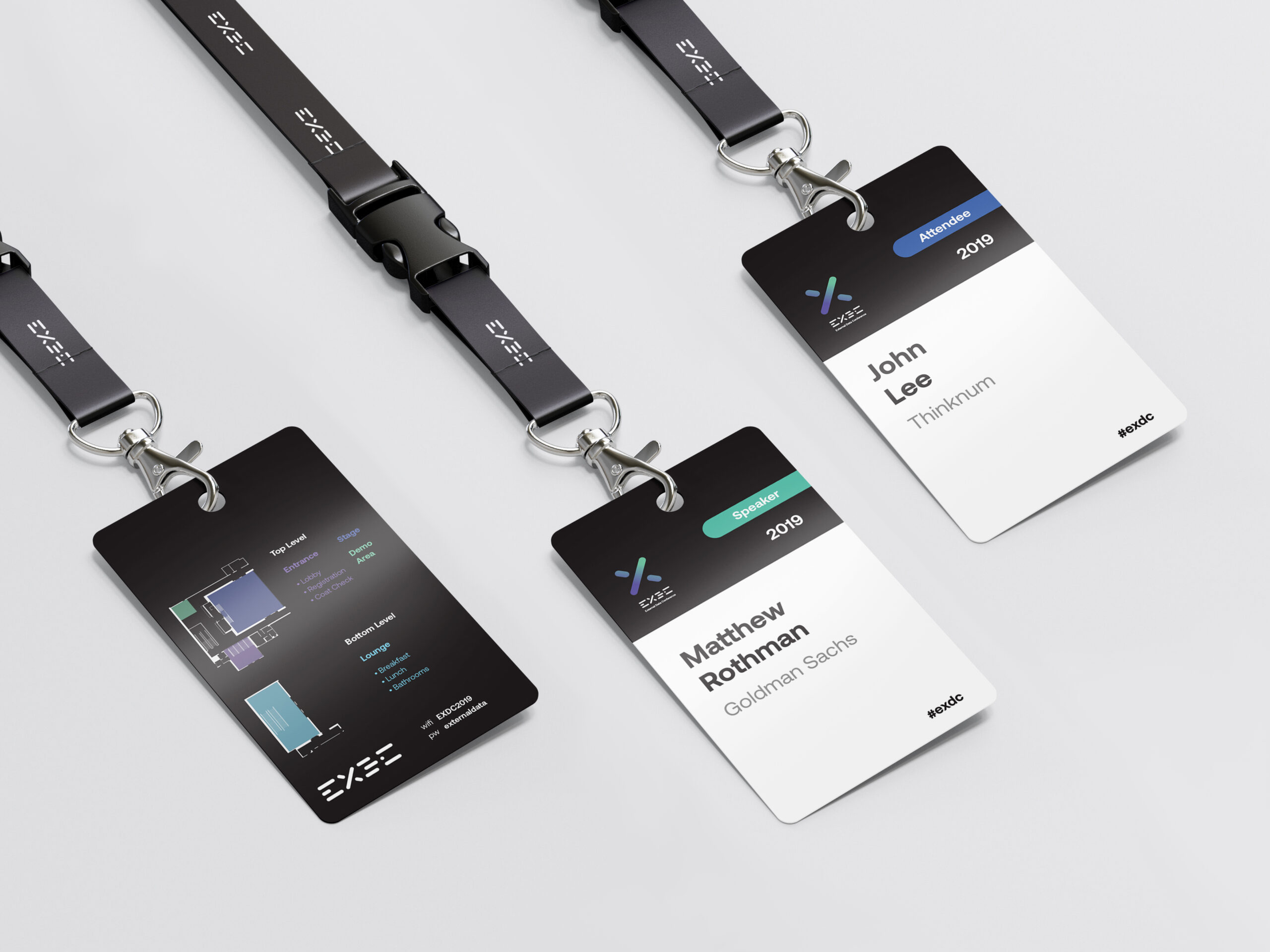 EXDC badges