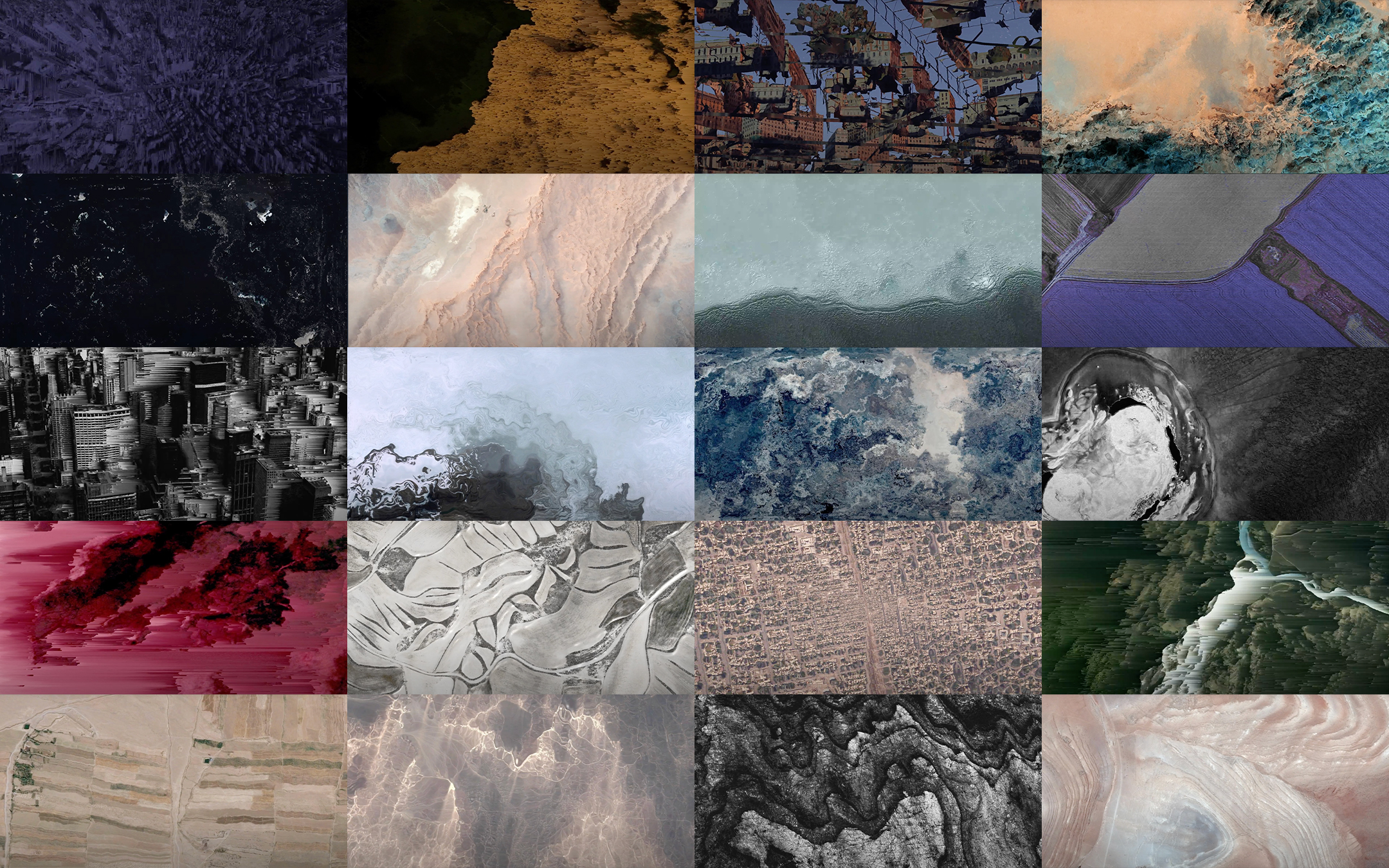 Line video collage
